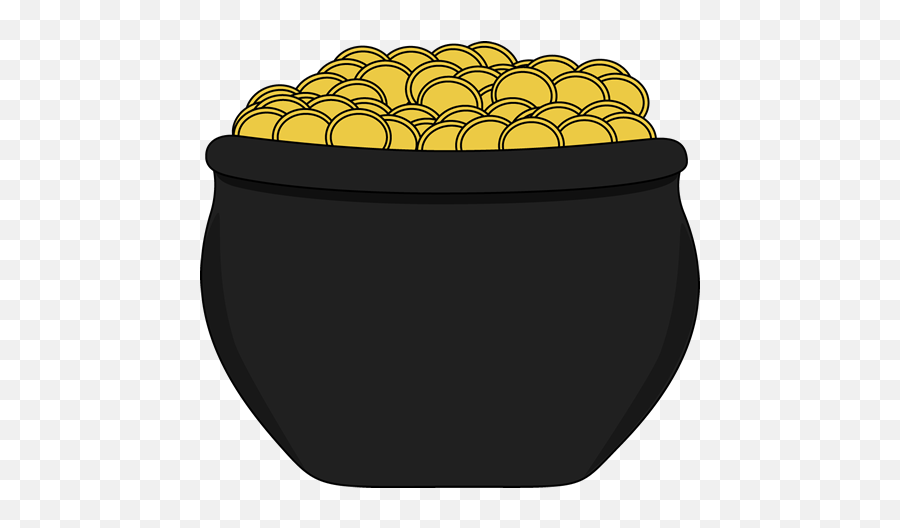 Pot Of Gold Image - Clip Art Png,Pot Of Gold Png