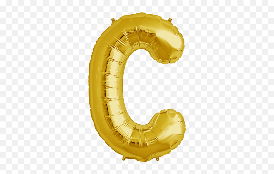 Png Gold Letter C Transparent U0026 Clipart Free Download - Ywd Balloon Letters C,Letter C Png