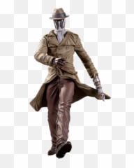 The End Is Nigh Rorschach Ozymandias - Watchmen Statue Png,Watchmen Png