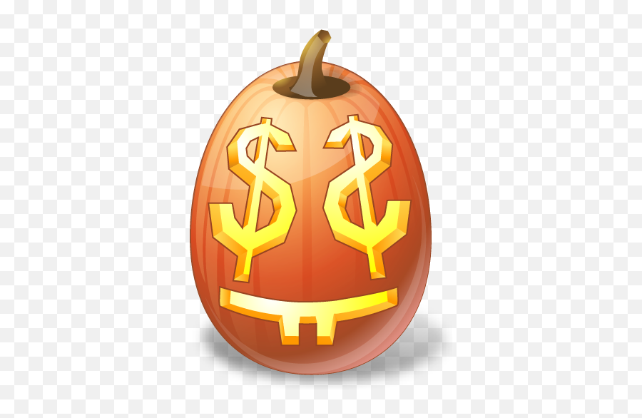 Easy Money Icon - Vista Halloween Emoticons Softiconscom Money Jack O Lantern Png,Money Icon Png