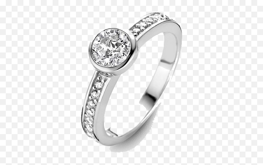Silver Ring Transparent Png Play - Engagement Ring,Bling Png