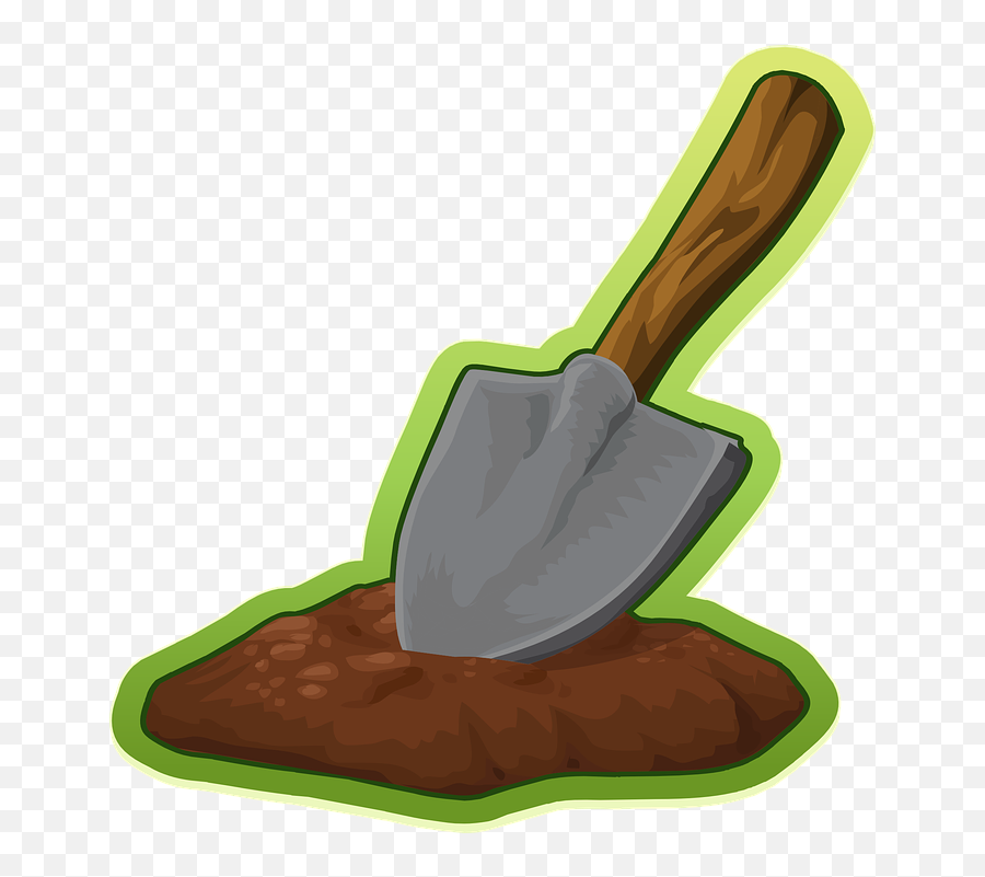 Shovel Trowel Digging - Free Vector Graphic On Pixabay Garden Shovel Clipart Png,Shovel Transparent