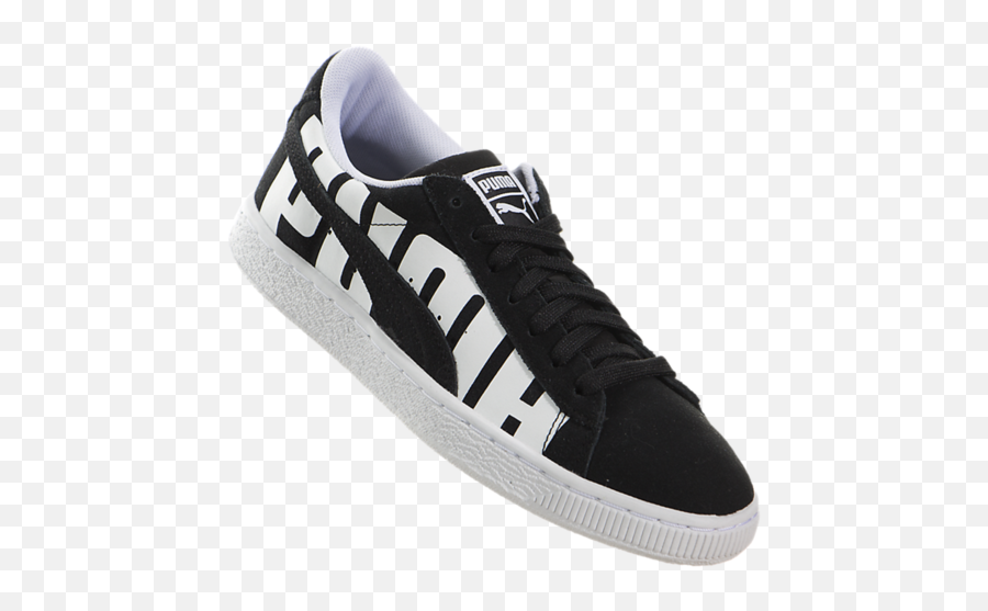 Puma Suede Jr Big Logo Kids - Skate Shoe Png,Puma Shoe Logo