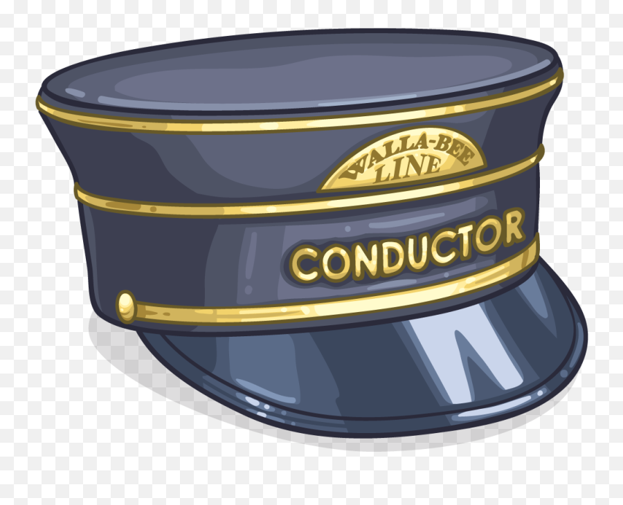 Download Train Conductor Hat Png - Transparent Conductor Hat Png,Sailor Hat Png