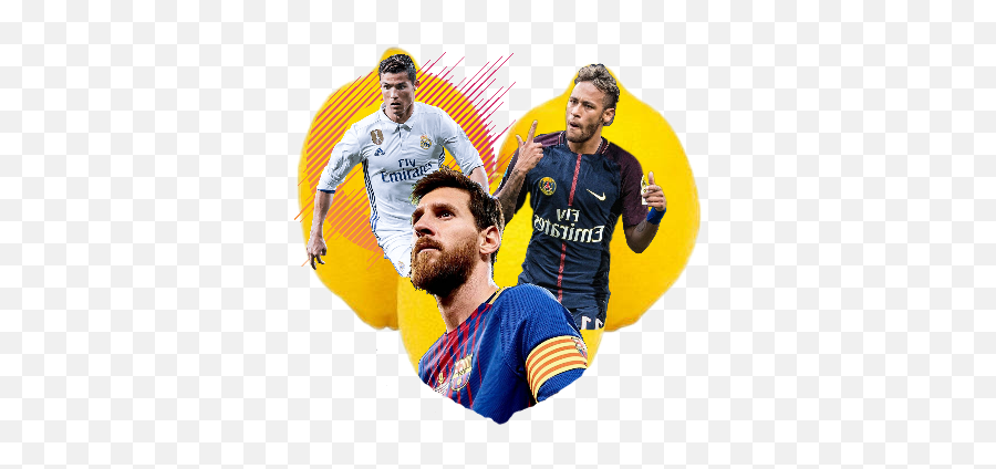 Picsart Messi Neymar Ronaldo - Messi Cristiano Neymar Png,Neymar Png