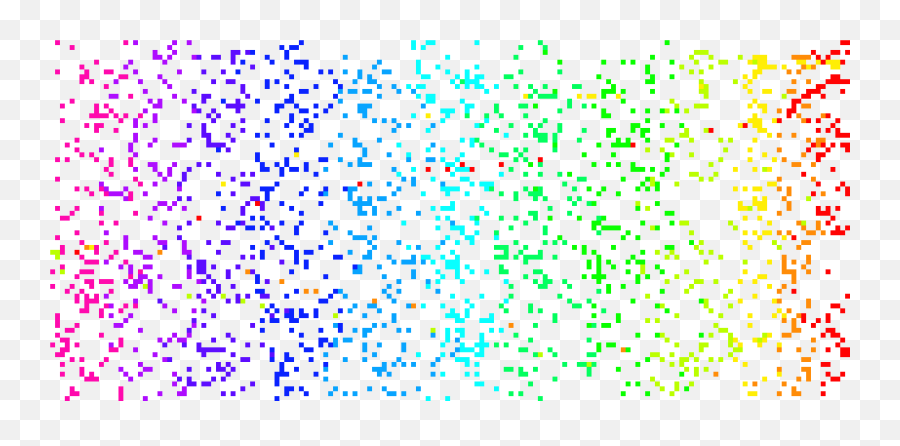 Rainbow Splatter Pixel Art Maker - Circle Png,Transparent Splatter