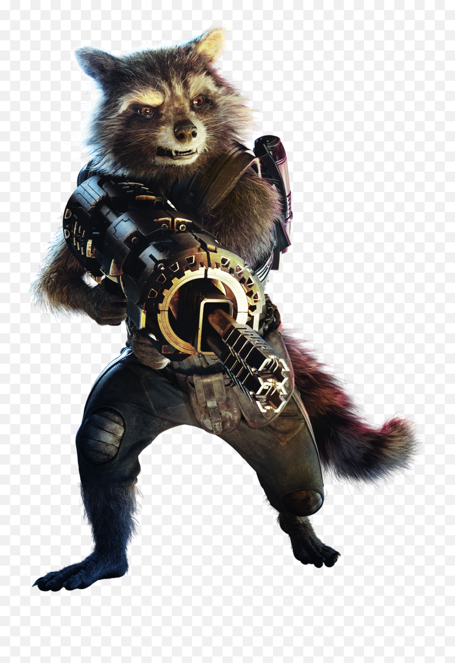 Character Fictional Starlord Raccoon - Rocket Raccoon Transparent Png,Raccoon Transparent Background