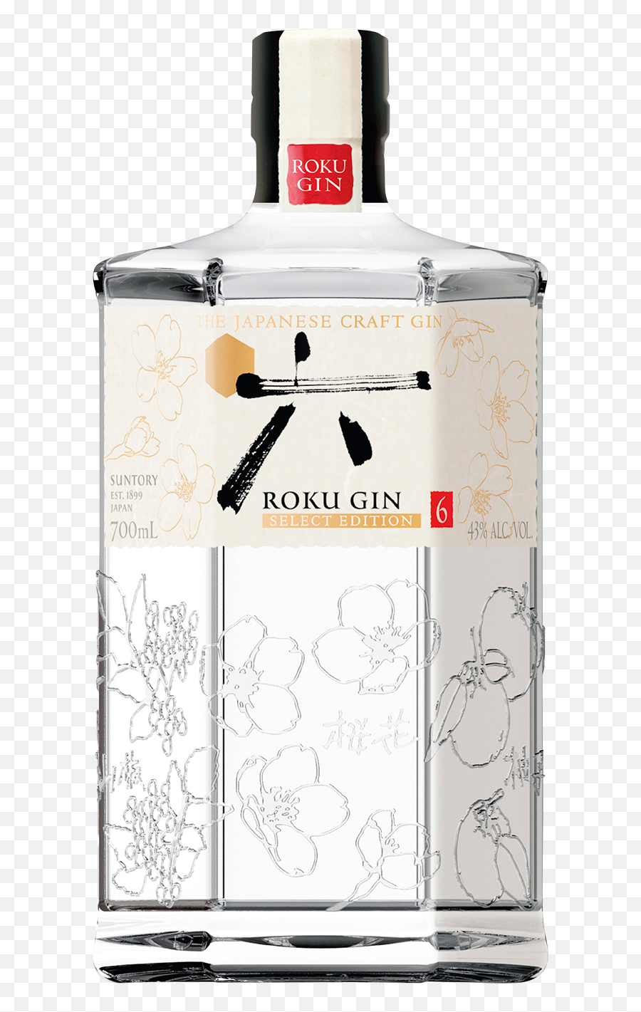 Roku Gin Select Edit 0 - Suntory Roku Gin Roku Png,Roku Png