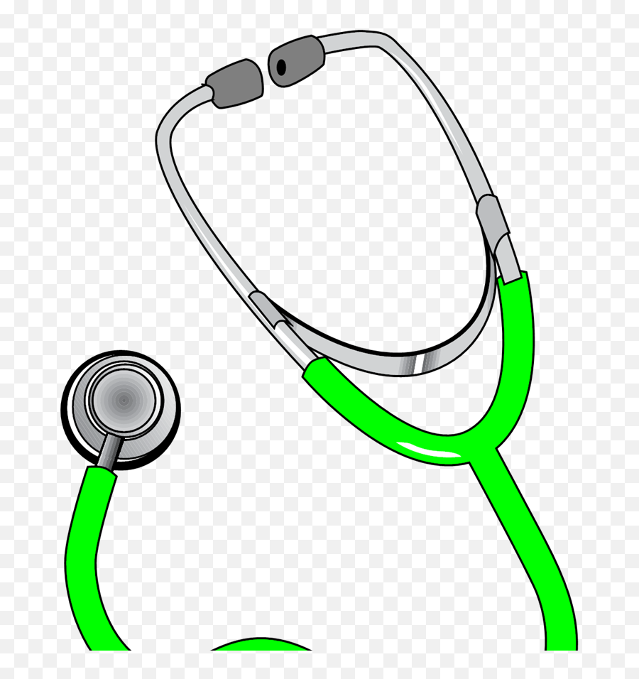 Green Stethoscope Svg Vector Clip Art - Clip Art Doctor Stethoscope Png,Stethoscope Clipart Transparent