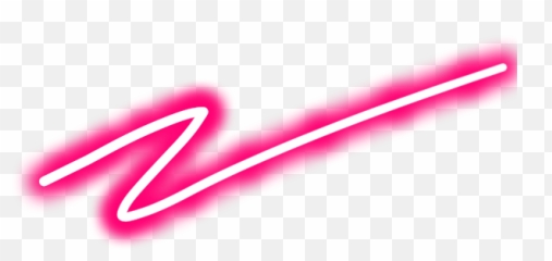 Zigzag Neon Neonlights Strings Lines Pink Freetoedit - Zig Zag Line Png