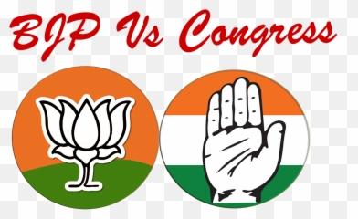 Bjp Vs Congress Png Photo - Logo Of Party