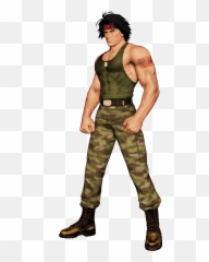 Rambo Transparent Png Image - Guile Street Fighter,Rambo Png