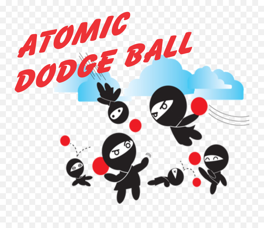 Pno Atomic Dodgeball - Illustration Transparent Cartoon Dot Png,Dodgeball Png
