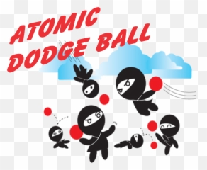Pno Atomic Dodgeball - Illustration Transparent Cartoon Dot Png,Dodgeball Png