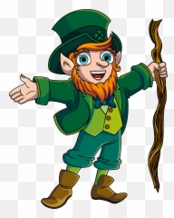 Leprechaun Clipart - Fictional Character Png,Leprechaun Transparent