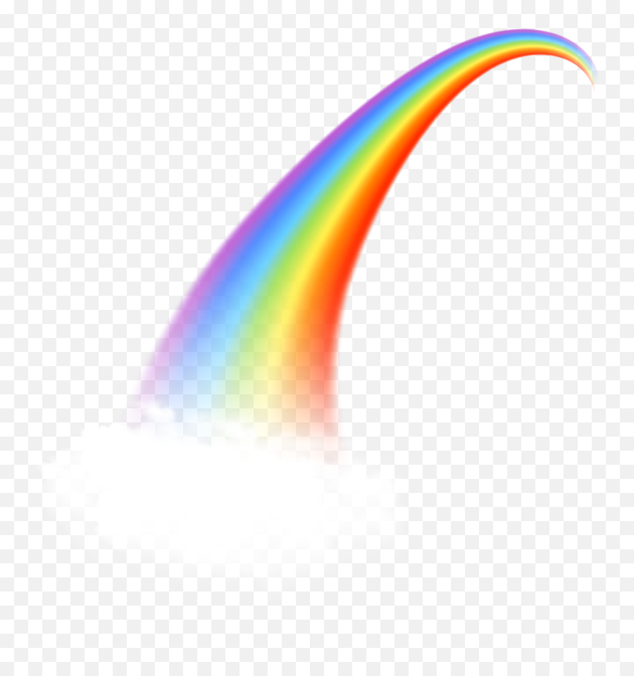 Download Hd Cute Rainbow Png Transparent Image - Nicepngcom,Rainbow Transparent Png