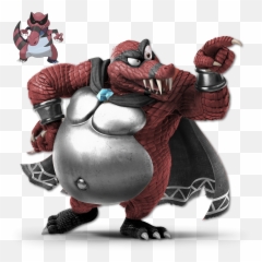Girthquake - Nerf King K Rool Png,Feraligatr Png
