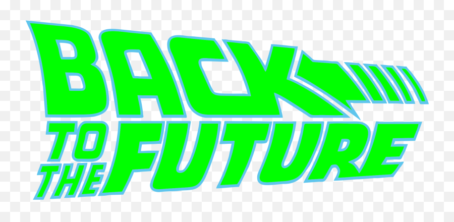 Back To The Future Design Clipart Full Size Png