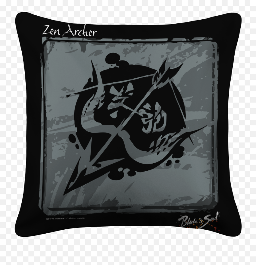 For Fans By Fanszen Archer White Pillow Case - Decorative Png,Blade And Soul Logo Png