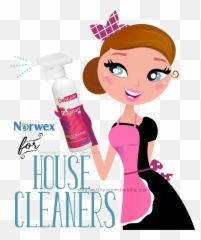 Norwex For House Cleaners A Match - Cartoon Cleaning Lady png