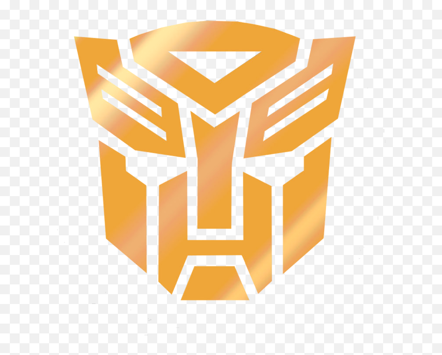 Gold Transformer Logo - Autobot Logo Png,Autobot Symbol Png