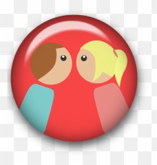 Triangle Kiss Button Romance Att Letter Lovepng X U2013 Free - Portable Network Graphics,X Button Png