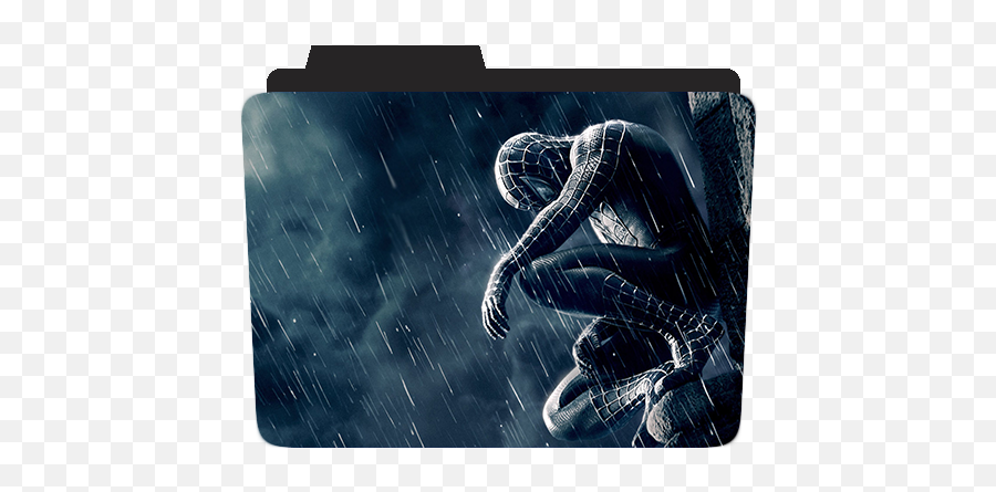 Creative Folders - Spiderman In The Black Png,Toy Story Folder Icon