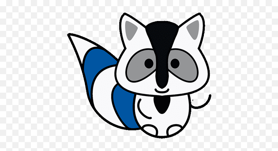Introducing Our New Mascot Eloqoon - Eloquens Blog Dot Png,Raccoon Emoji Icon