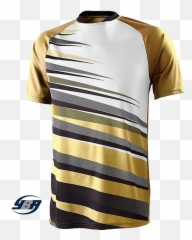 Dri - Gear Jersey Custom Moisture Wicking U0026 Odor Resistant Gold Soccer Jersey Designs Png,Soccer Jersey Png