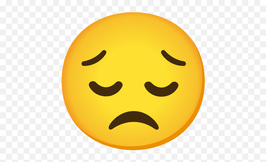 Pensive Face Emoji Meaning With - Pensive Emoji Google Png,Icon Someone Yelling Their Head Off