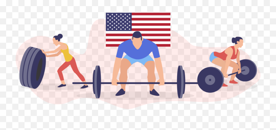 Texans Are The Physically - Strongest People In America Barbell Png,Bench Press Icon