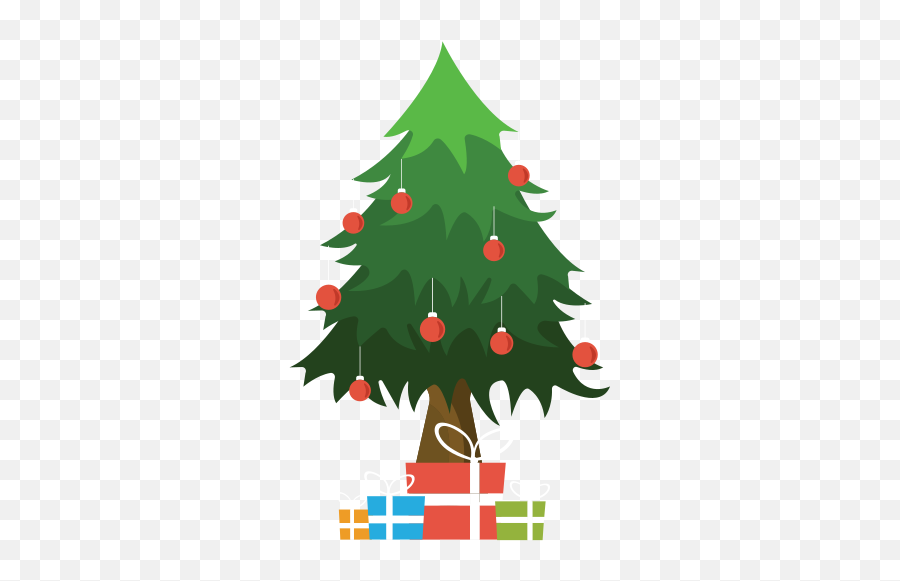 Free Svg Psd Png Eps Ai Icon Font - Christmas Tree And Gifts Icon Png,Christmas Tree Icon Vector