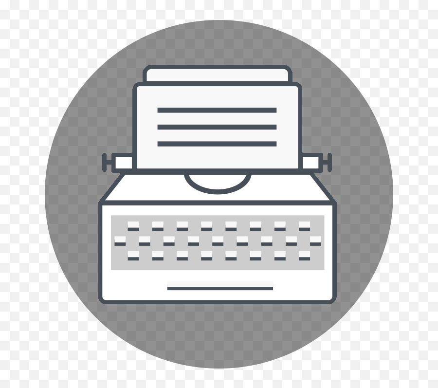 Happiness Hack How To Use Content For Customer Success - Typewriter Png,Typewriter Icon