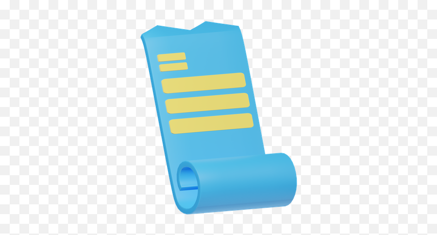 Receipt Icon - Download In Colored Outline Style Horizontal Png,Inhaler Icon Png