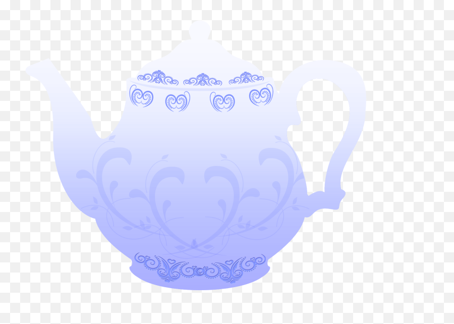 Blue Teapot Free Images - Vector Clip Art Teapot Svg Card Png,Teapot Png