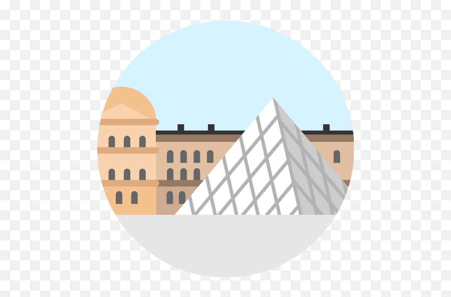 Louvre Paris Png Icon - Architecture,Paris Png