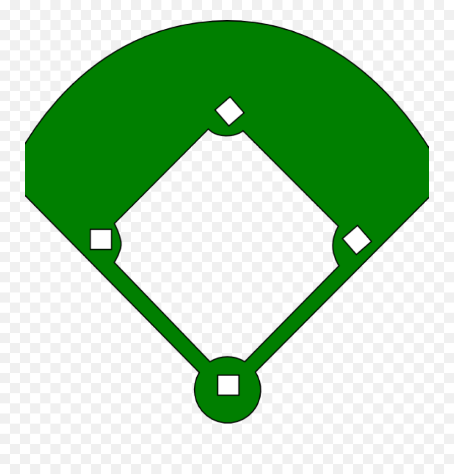 Cartoon Baseball Diamond - Clipartsco Shape Of A Baseball Field Png,Cartoon Diamond Png