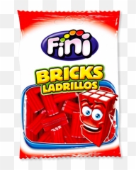 Fini Ladrillos Sour Strawberry 100g U2013 Candybar By Snackcrate - Fini Ladrillos Png,Candybar Icon Collections