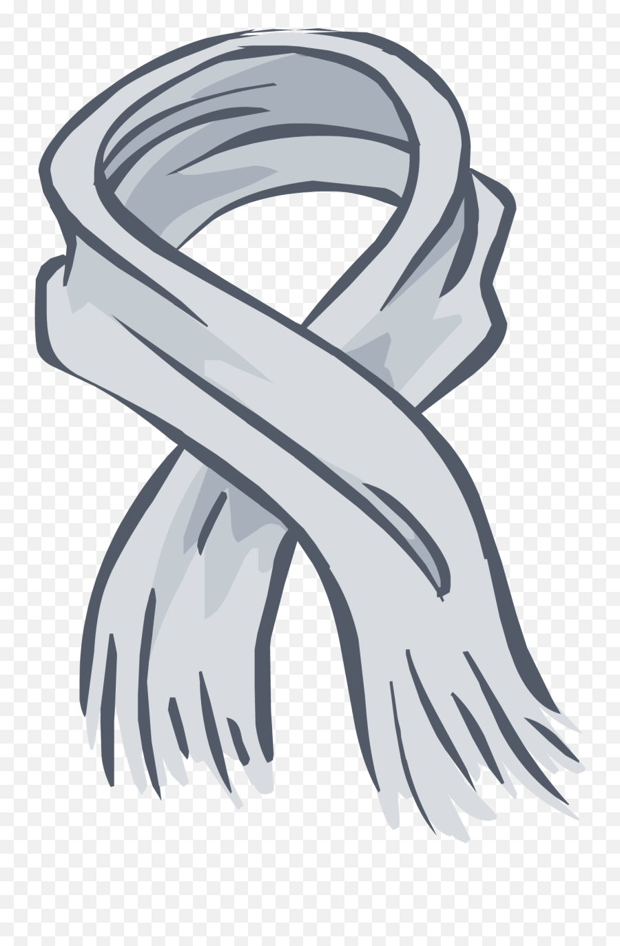 Penguin Clipart Scarf Transparent Free For - Club Penguin Scarf Png,Scarf Transparent Background
