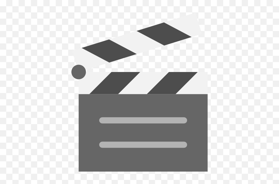 Cinema Film Movie Clapboard Clapperboard Clapper - Grey Png Film Icon,Clapper Board Png