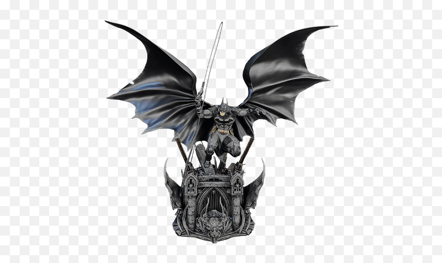Batman Arkham Knight Statue - Arkham Knight Batman Statue Png,Batman Arkham Icon