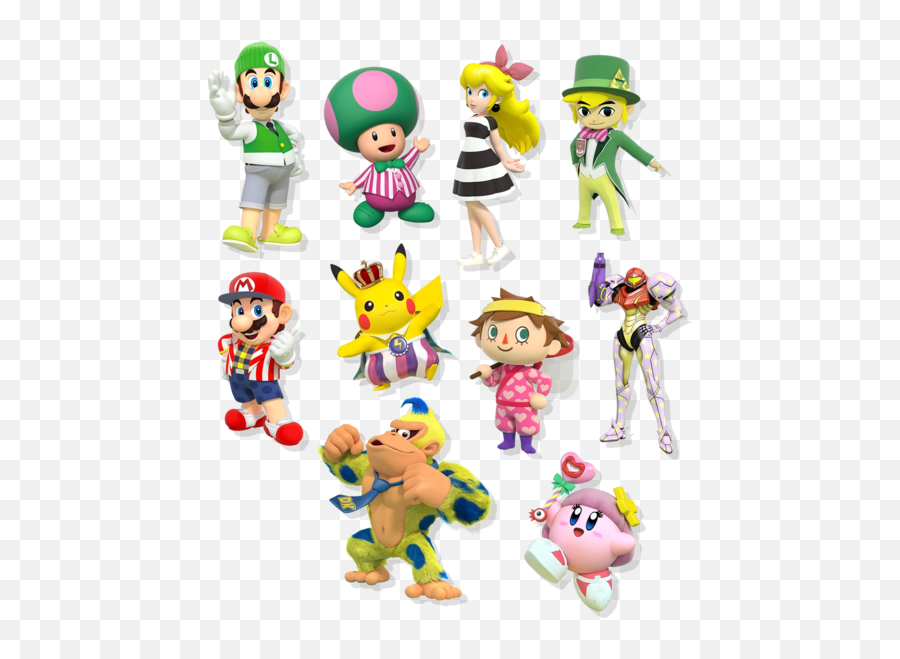 Download Nintendo Characters From 3ds - New Nintendo 3ds Commercial Png,Nintendo Characters Png
