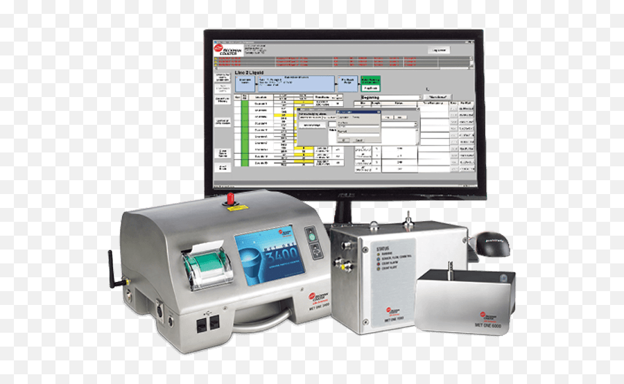 Met One Facility Monitoring Systems - Beckman Coulter Cleanroom Particle Counter Png,Monitoring & Compliance Icon