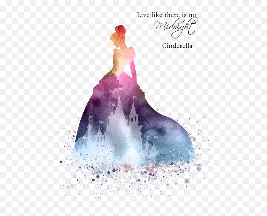 Cinderella Quote Watercolor No Background Puzzle - Cinderella Quote Png,Cinderella Icon