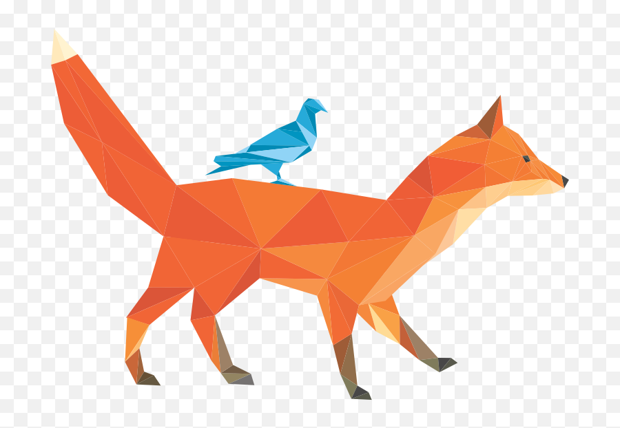 Fox - Origami Png,Fox Png