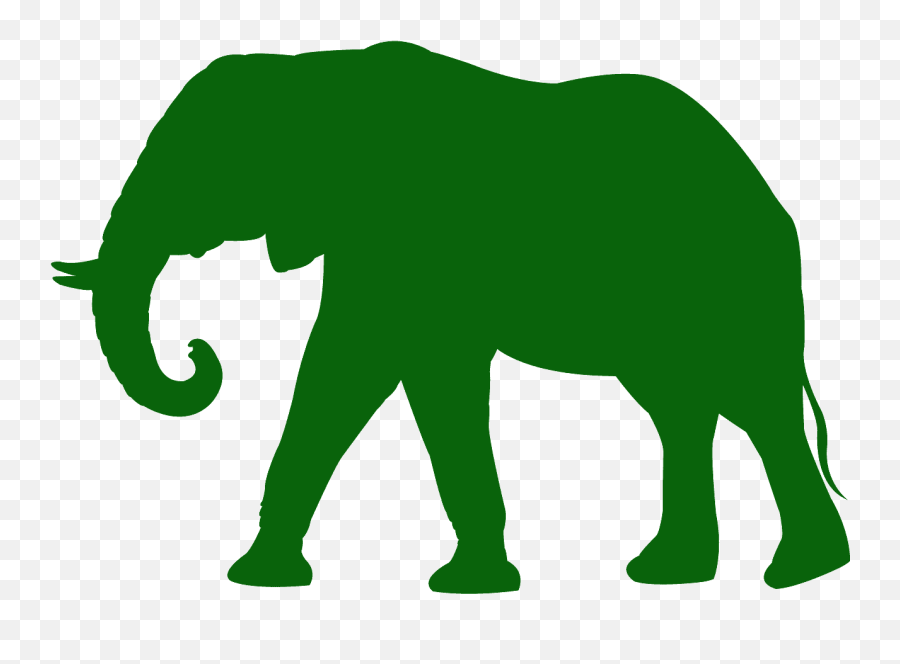 African Elephant Silhouette - Secret Des Elephant Png,Elephant Silhouette Png