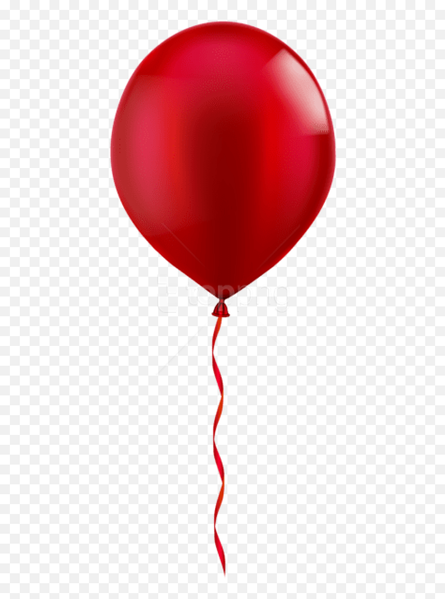 Free Png Single Red Balloon Images Transparent - Red Red Balloon Clipart Png,Balloons Png Transparent Background