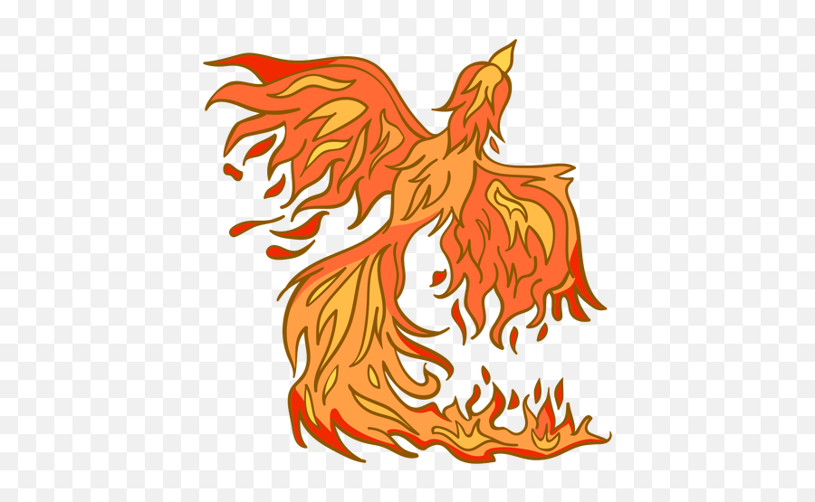 Phoenix Rising From Fire - Transparent Png U0026 Svg Vector File Rooster,Fenix Png