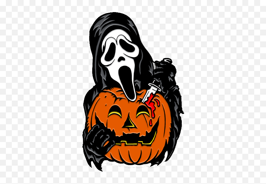 Lapel Pin Png Image - Scream Ghost Face Pin,Ghostface Png