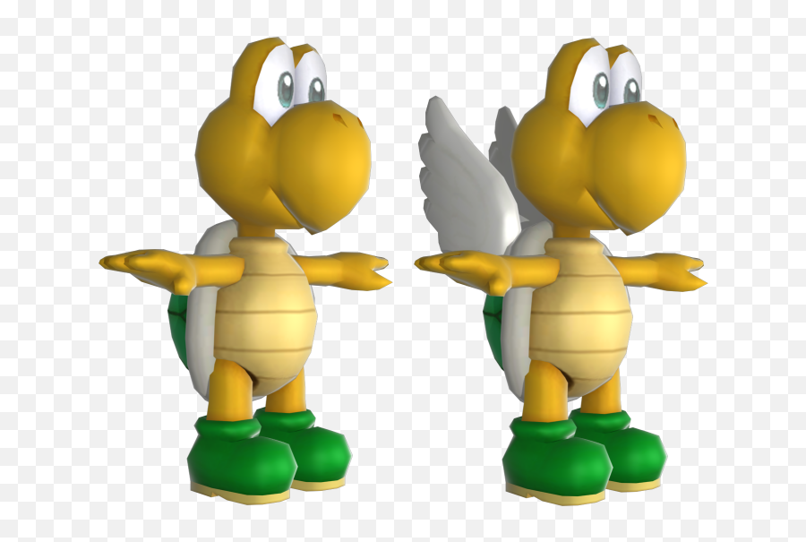 Wii U - Koopa Troopa Model Resource Png,Koopa Troopa Png